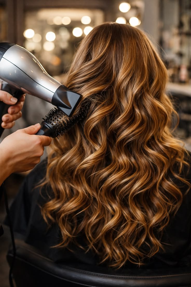 Wavy Hair Styling