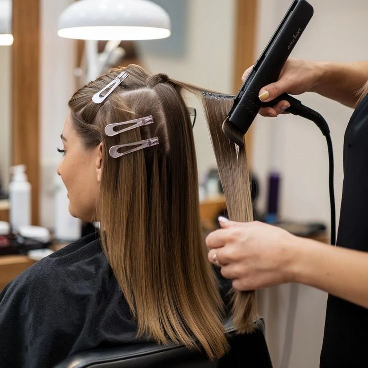 Keratin Straightening Treatment